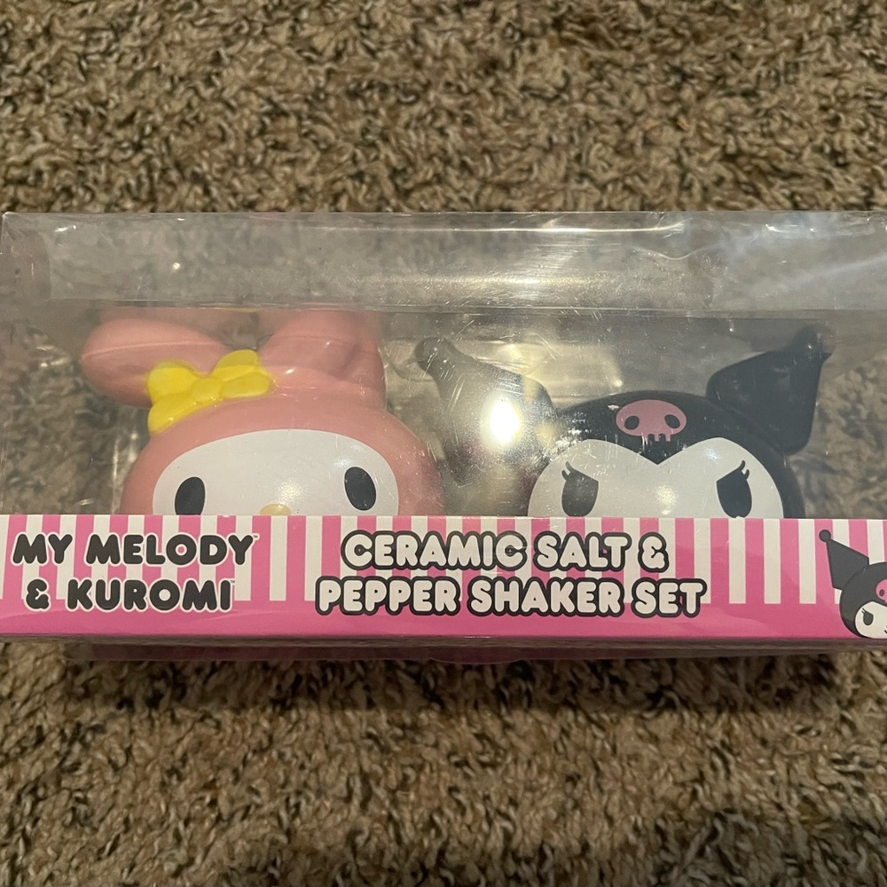 My Melody & Kuromi Salt and Pepper Shaker Set